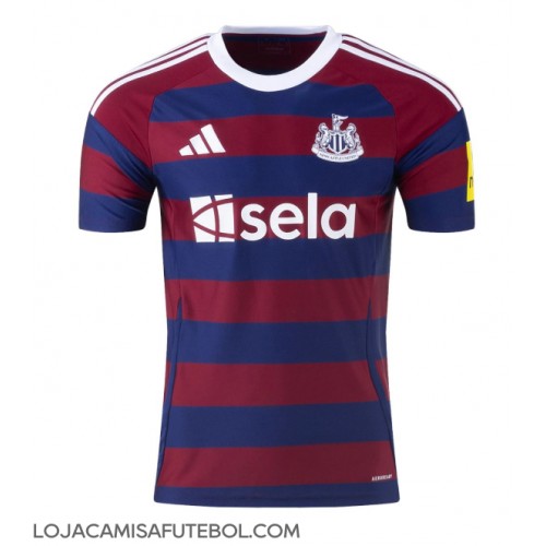 Camisa de Futebol Newcastle United Equipamento Secundário 2024-25 Manga Curta